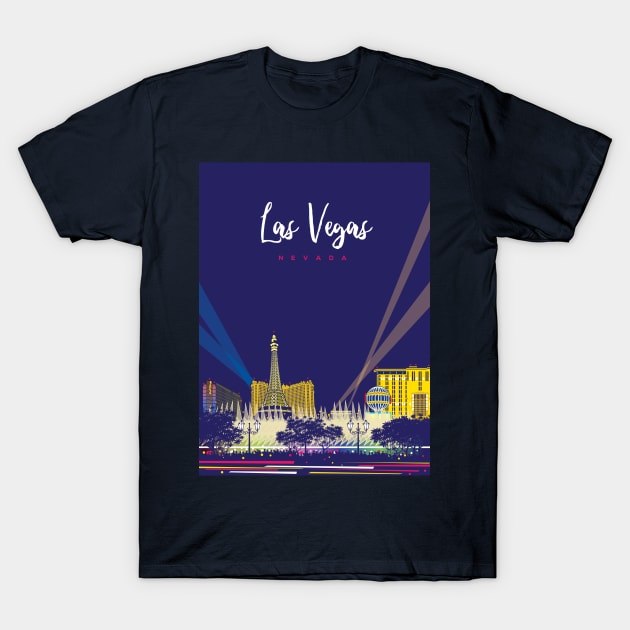 Las Vegas T-Shirt by Sauher